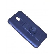 Silicone Case Motomo With Finger Ring For Samsung Galaxy J7 2017 J730 Blue